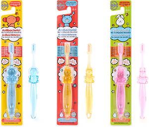 Children's Toothbrush(0-4 years) 3 units