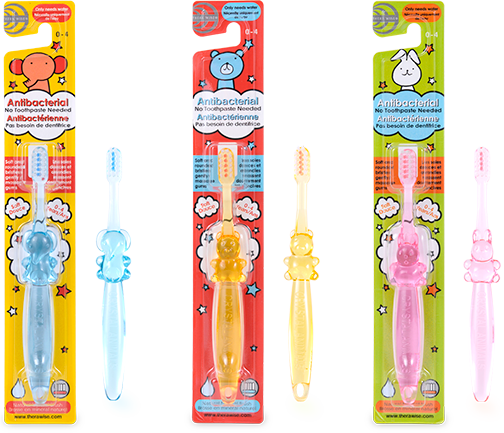 Children's Toothbrush(0-4 years) 3 units