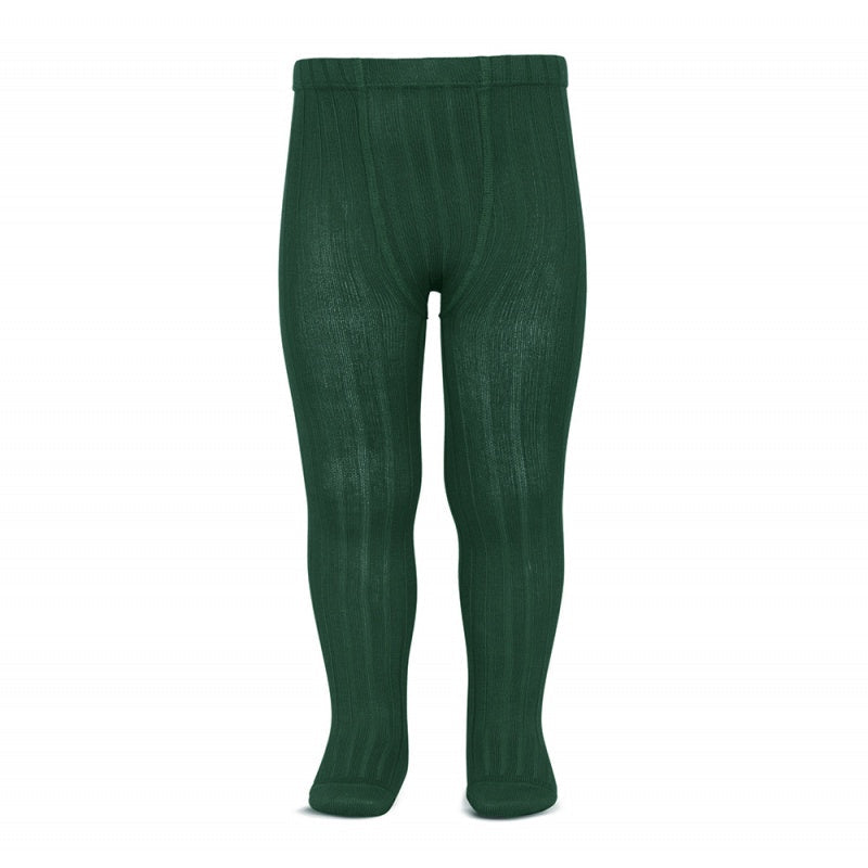 Condor Ribbed Tights 780 Bottle Green – Peanut and Rose Boutique