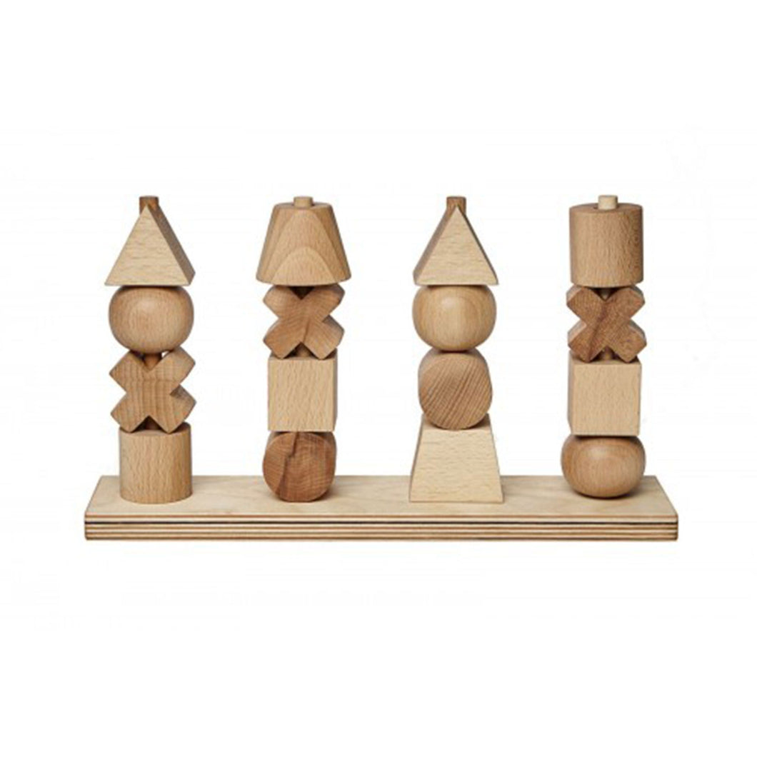 WOODEN STORY Natural Stacking Toy XL